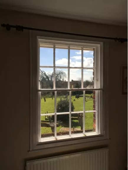 Sunny aspect out of window