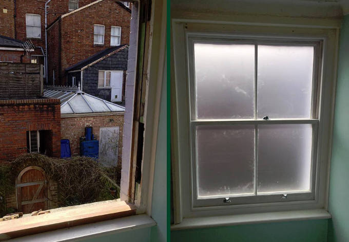 Sash window replacement 