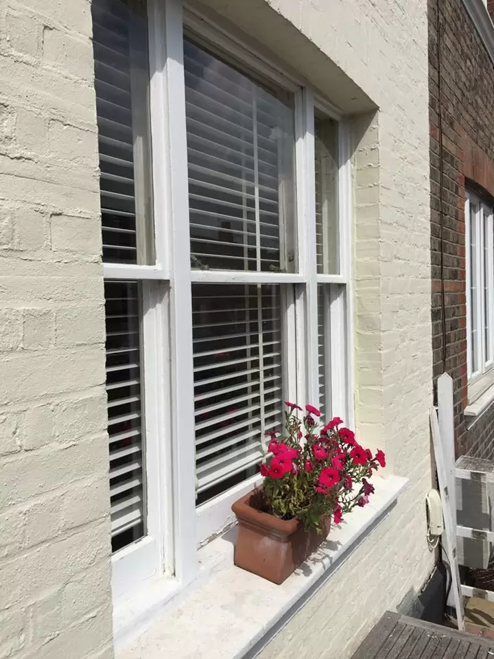 Renovation, draught proofing and redecorating of sash windows in Kent.