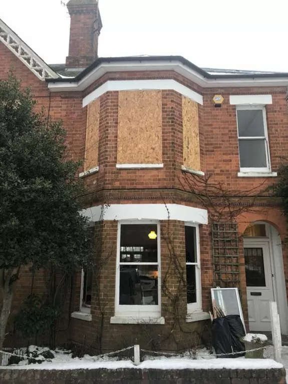Sash Window renovation on period Victorian villa