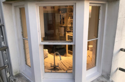 Outside view of the completed renovation