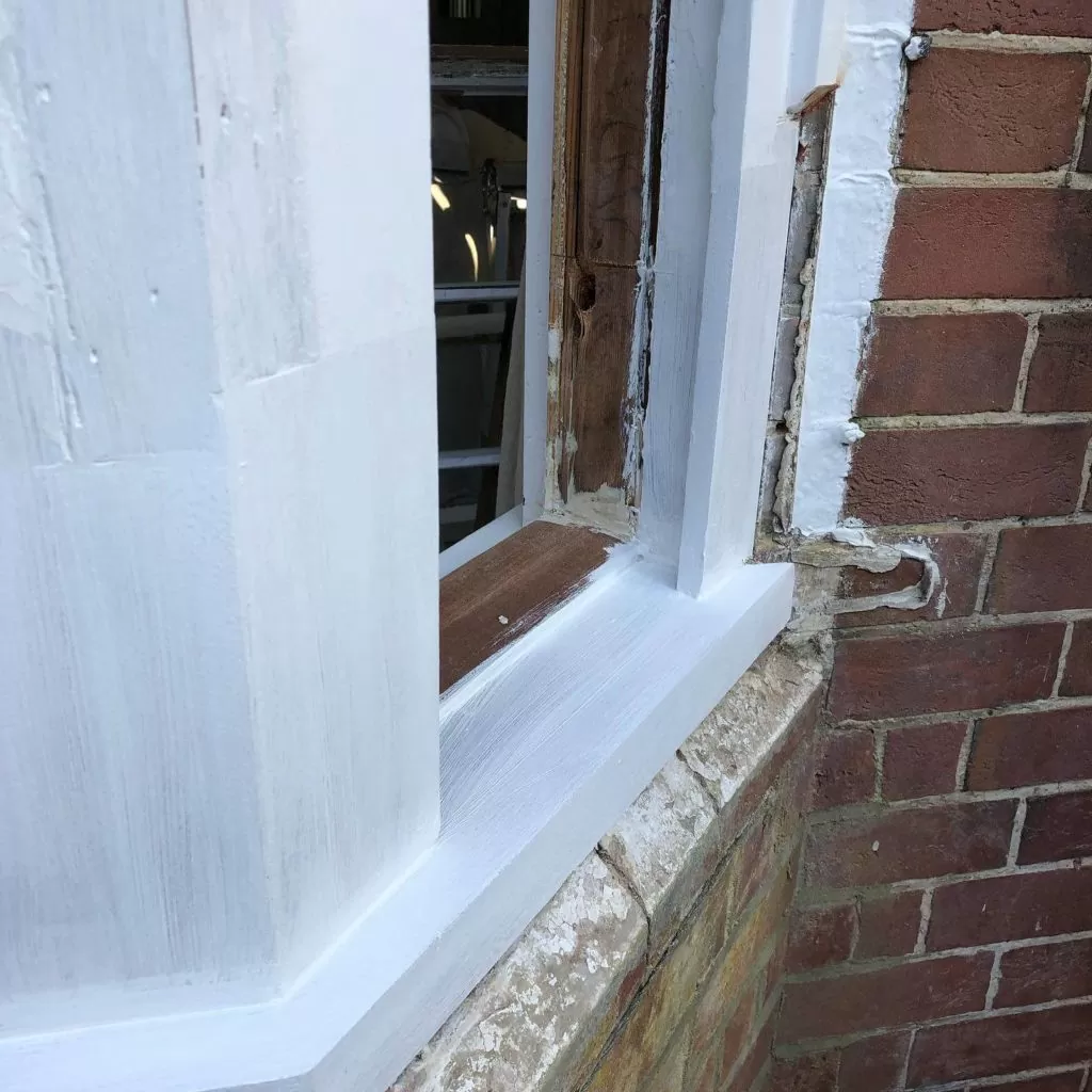 Bay window rebuild and renovation