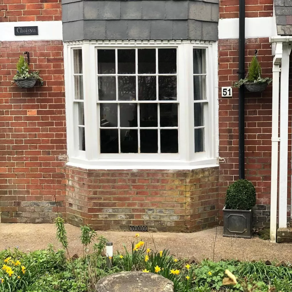 Bay window rebuild and renovation 1