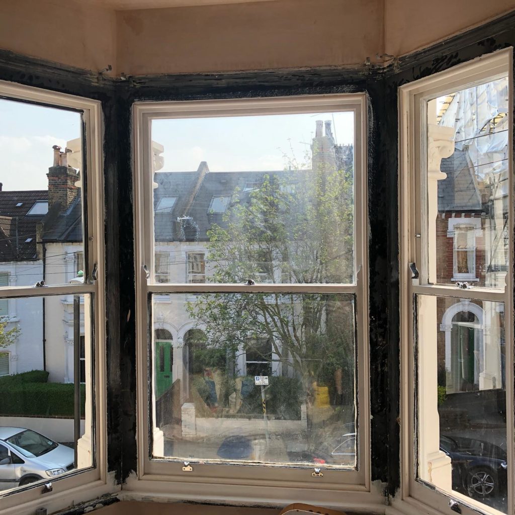 Sash window renovation