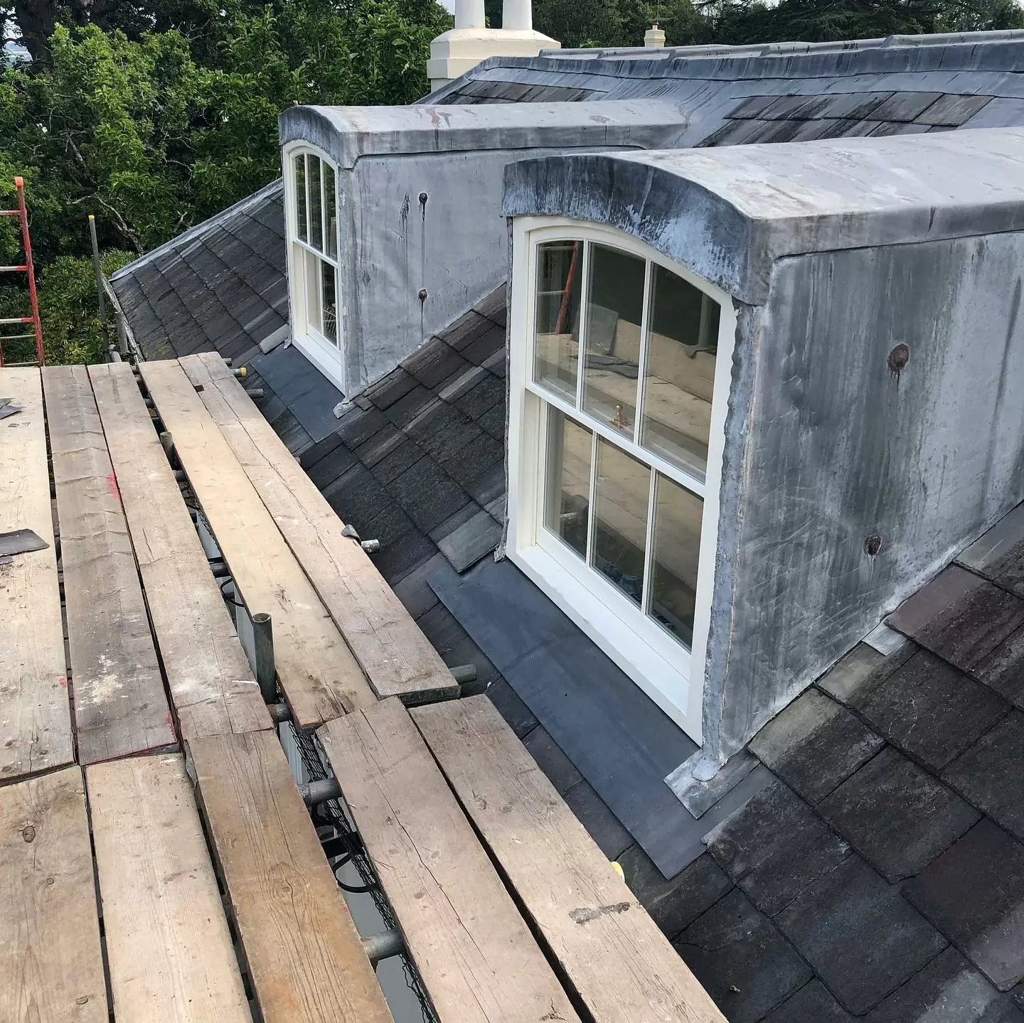 New Dormer Windows Shut