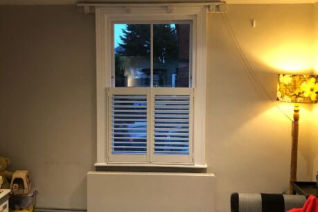 Installation of new hard wood sash windows with double glazed laminated glass 3