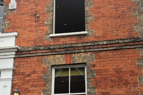Installation of new hard wood sash windows with double glazed laminated glass 6