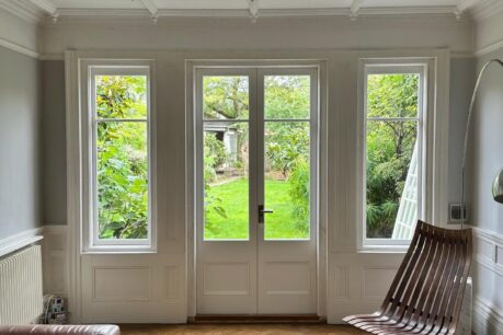 French Sash Windows After Restoration