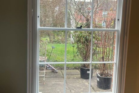 Refurbished and Draught Proofed Single Glazed Sash Windows for Property in Surrey - Interior